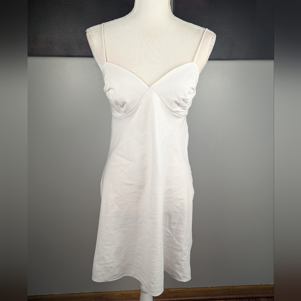 Vintage Vassarette White Slip